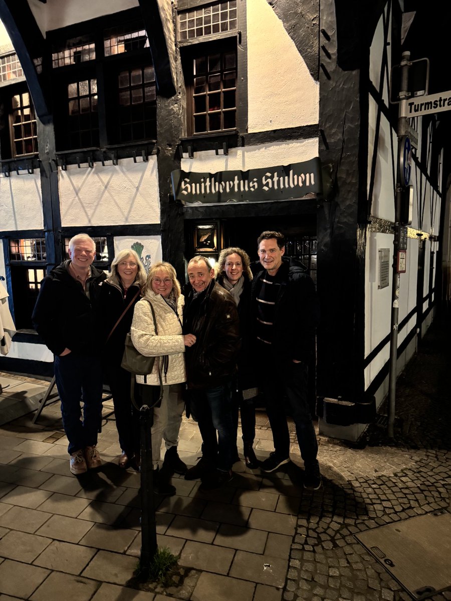 soothkeep's tweet image. Supper our last night in Germany