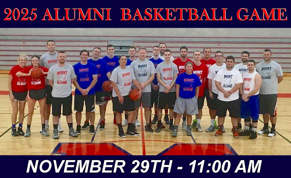 Reminder - This coming Saturday, November 29th at 11:00am, our annual Co-ed Alumni Basketball Game, we hope to see you there!