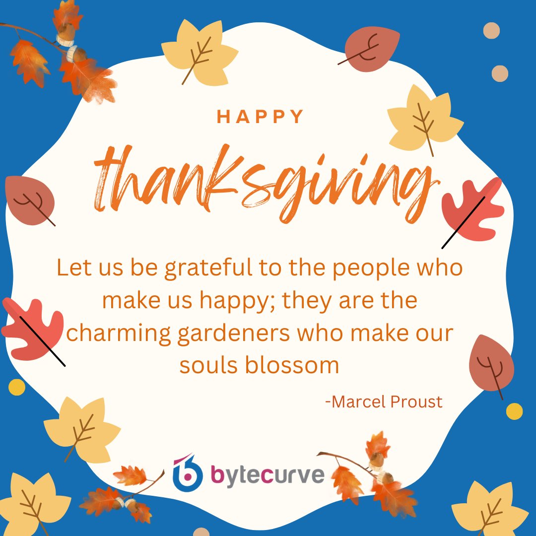 BytecurveLLC's tweet image. 🍂 Happy #Thanksgiving ! 🍂

We wish our team, friends, and clients a very joyful and meaningful holiday.

May your day be filled with gratitude, laughter, and cherished moments with loved ones. 🦃✨

#PayrollSolutions #SchoolTransportation  #K12Operations @BytecurveLLC