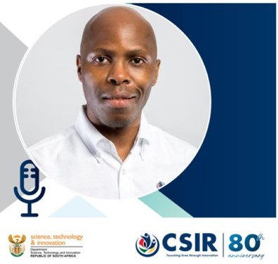 CSIR's tweet image. Catch #TeamCSIR’s Dr Jabu Mtsweni tonight on Ligwalagwala FM between 21:30 and 22:00, where he will be discussing cybersecurity in the age of AI.