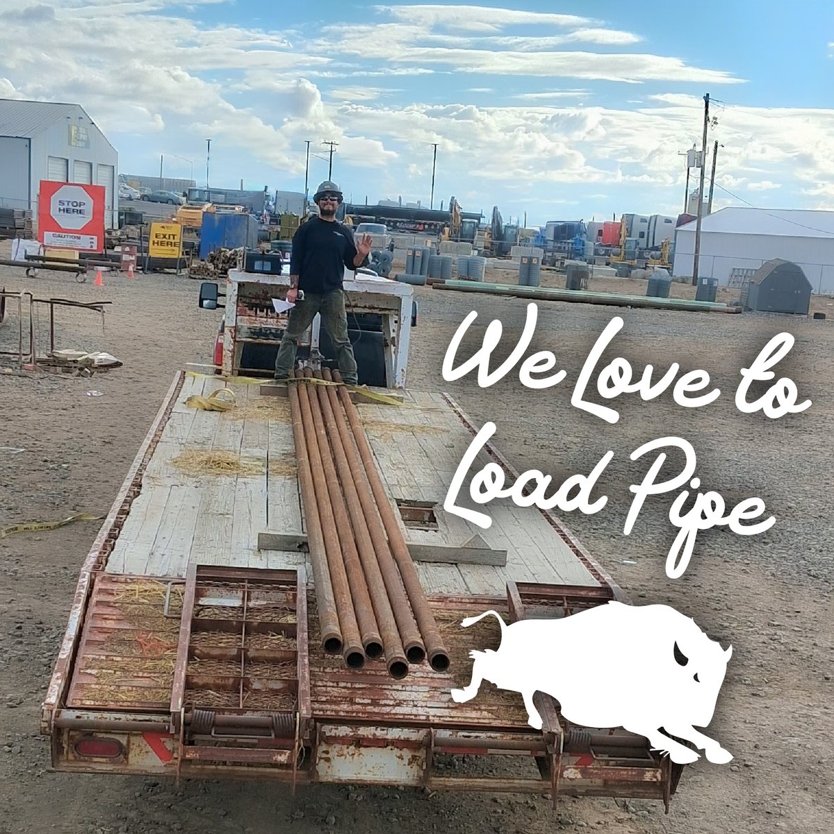 BisonPipe's tweet image. We love to load pipe! Call today at (208) 324-2142 to get your load started.
#BisonPipe #SteelPipe #PipeYard