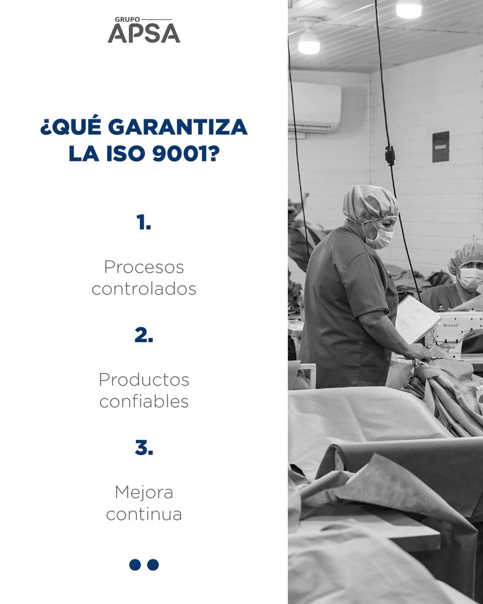 APSApy's tweet image. En Grupo APSA aplicamos estándares internacionales que garantizan procesos eficientes, productos confiables y calidad en cada detalle.

💙 Porque tu confianza es nuestra prioridad.

#ISO9001 #CalidadAPSA #IndustriaParaguaya