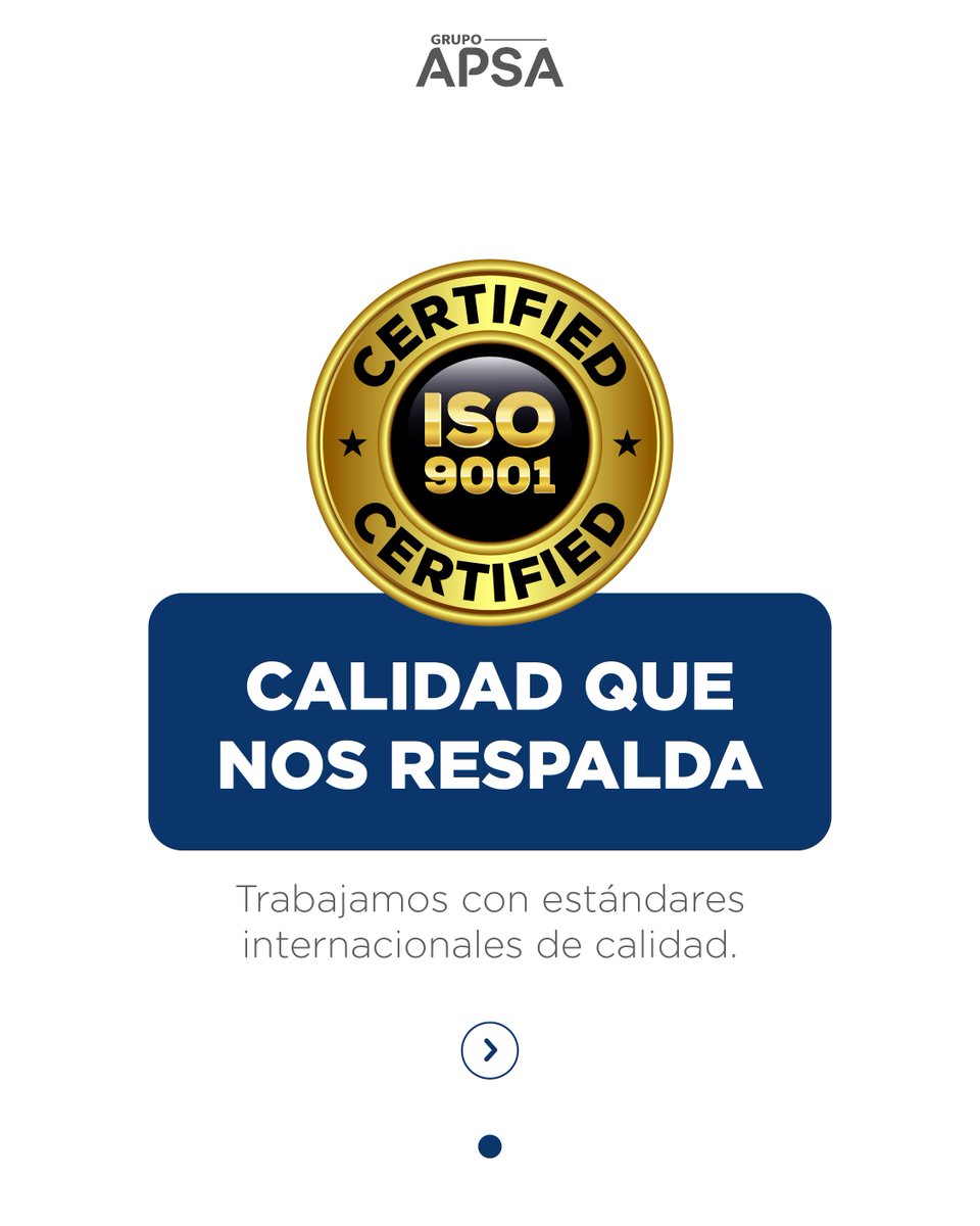 APSApy's tweet image. En Grupo APSA aplicamos estándares internacionales que garantizan procesos eficientes, productos confiables y calidad en cada detalle.

💙 Porque tu confianza es nuestra prioridad.

#ISO9001 #CalidadAPSA #IndustriaParaguaya