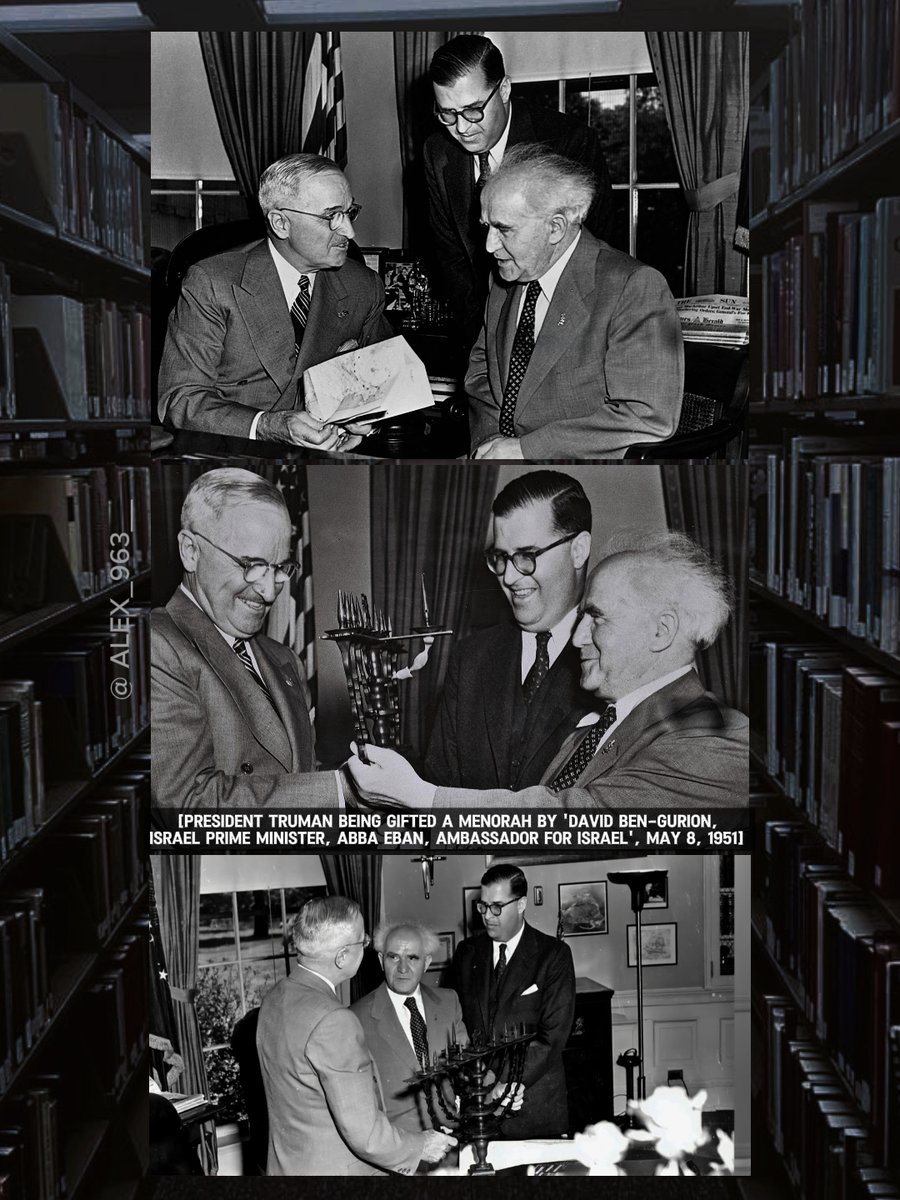 <a href="/ShaykhSulaiman/">Sulaiman Ahmed</a> Also why are all the gifts always so strange, a Torah, a Menorah, a pager,

Always some sort of veiled threat or humiliation ritual.

Would the Zionists be pleased if they received a Cross, or statue of Mary as a gift? 

x.com/Alex_963__/sta…