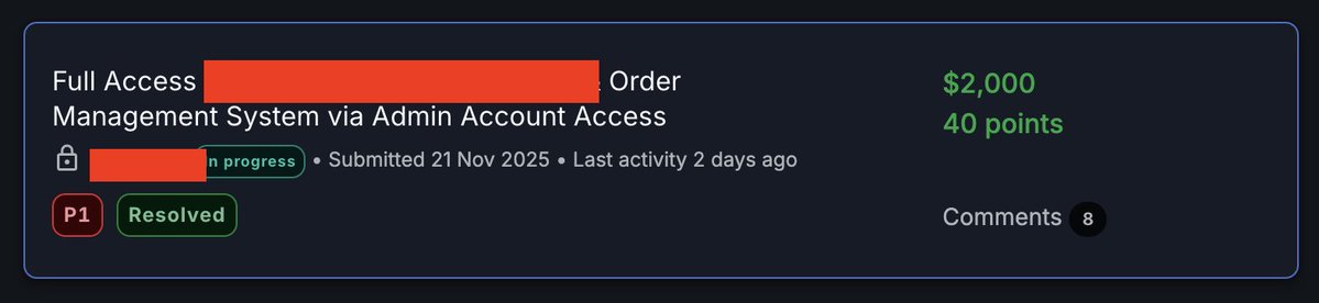 austino_as's tweet image. I was rewarded a $2,000 bounty on Bugcrowd!

@Bugcrowd #Bugcrowd #bugbounty #security