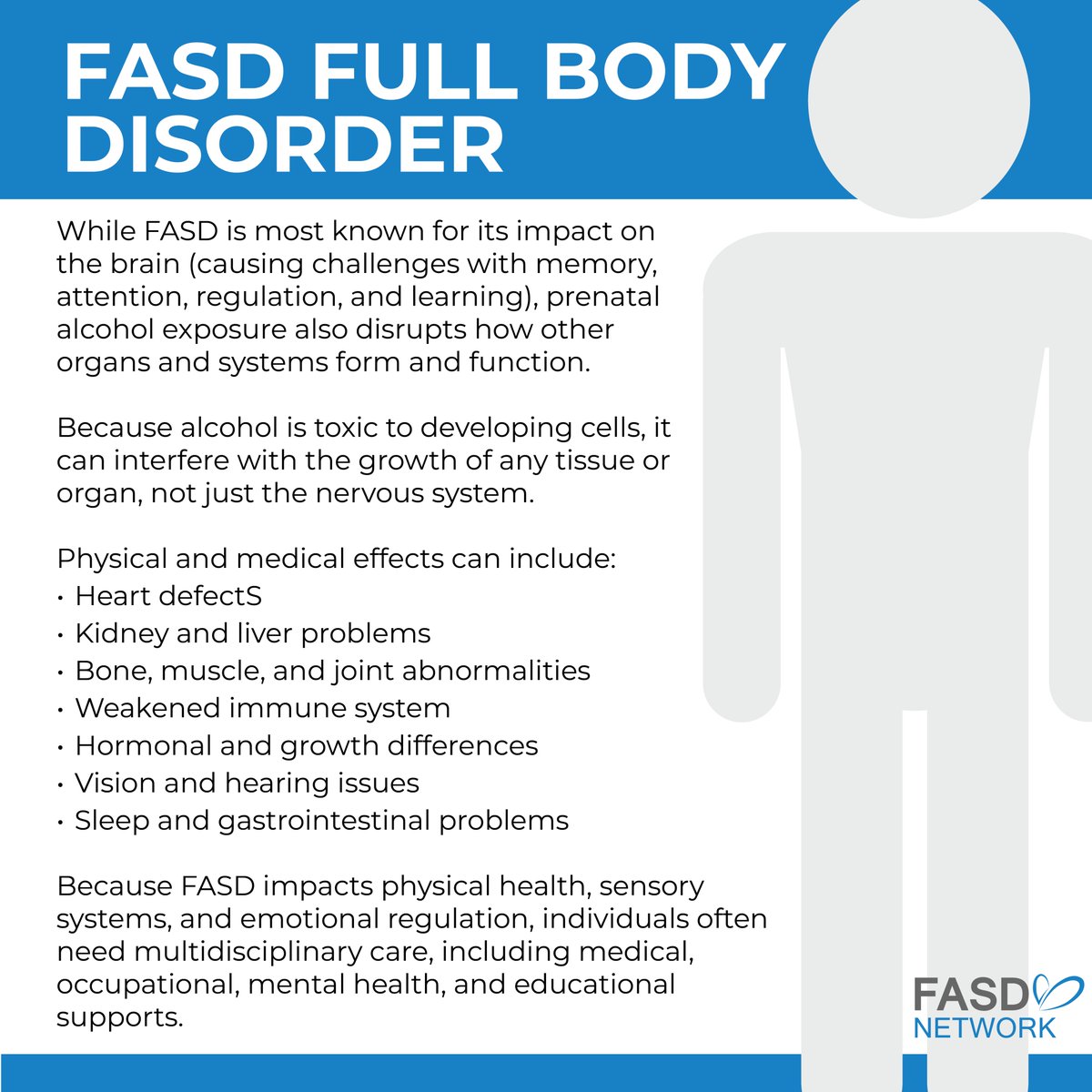 Understanding the full-body effects of FASD helps us provide better, more compassionate support.