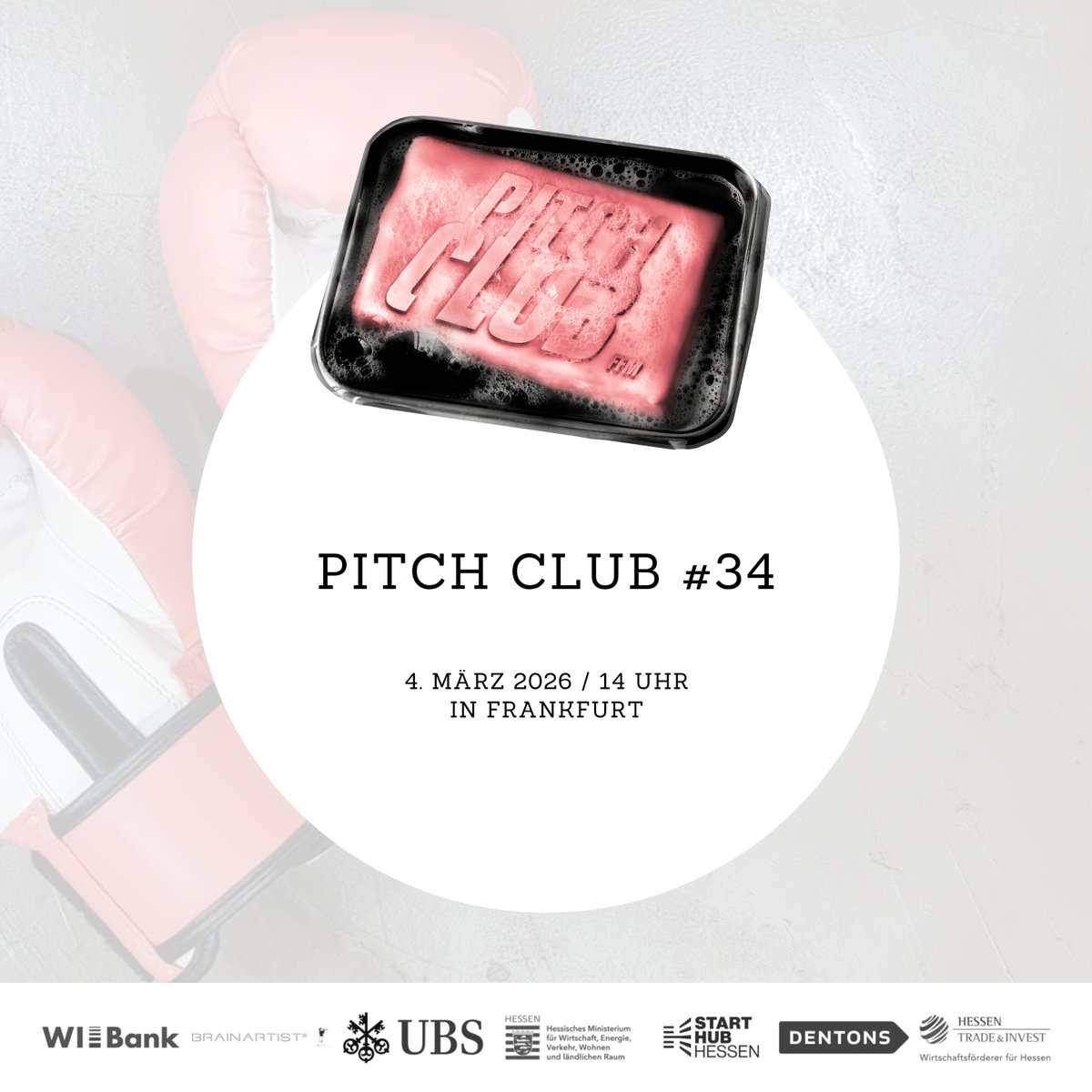 PitchClubFFM's tweet image. The next step in the development of your company takes just 6 minutes! On March 4, 10 startups will meet interested investors and try to convince them of themselves in six-minute pitches.  Apply by February 15 with a compelling pitch deck at thepitchclub.com/startup.