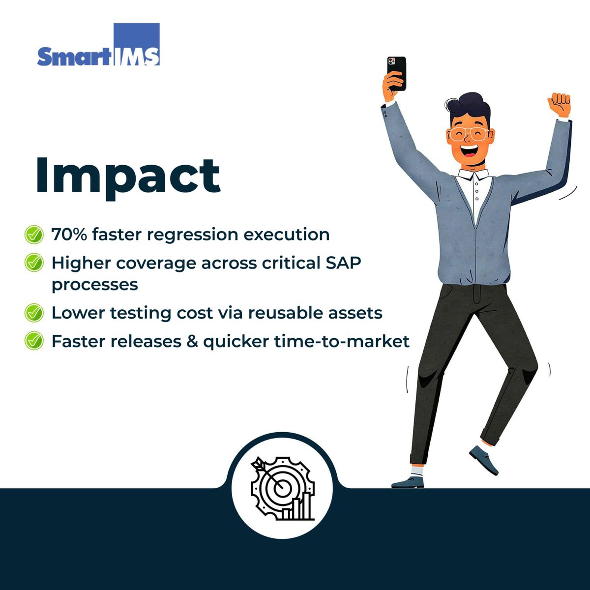 Smart_IMS's tweet image. Empowering a global packaged food leader with faster, smarter SAP releases through test automation.

With rapid growth and complex operations, manual testing wasn’t enough—Smart IMS enabled scalable, high-quality, automated SAP validation.

#SmartIMS #SAP #DigitalTransformation