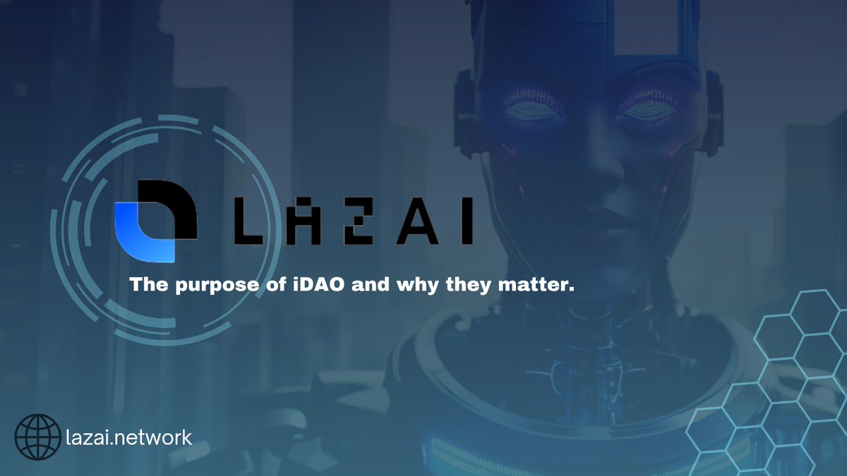 DeFi_Meds's tweet image. A lot of people hear “iDAO” {Intelligent Decentralized Autonomous Organization} and get confused, but the idea is actually very simple. It’s the place where the owners of the data and models stay in control of everything.

Let&apos;s dive in:

An iDAO is like a small community where…