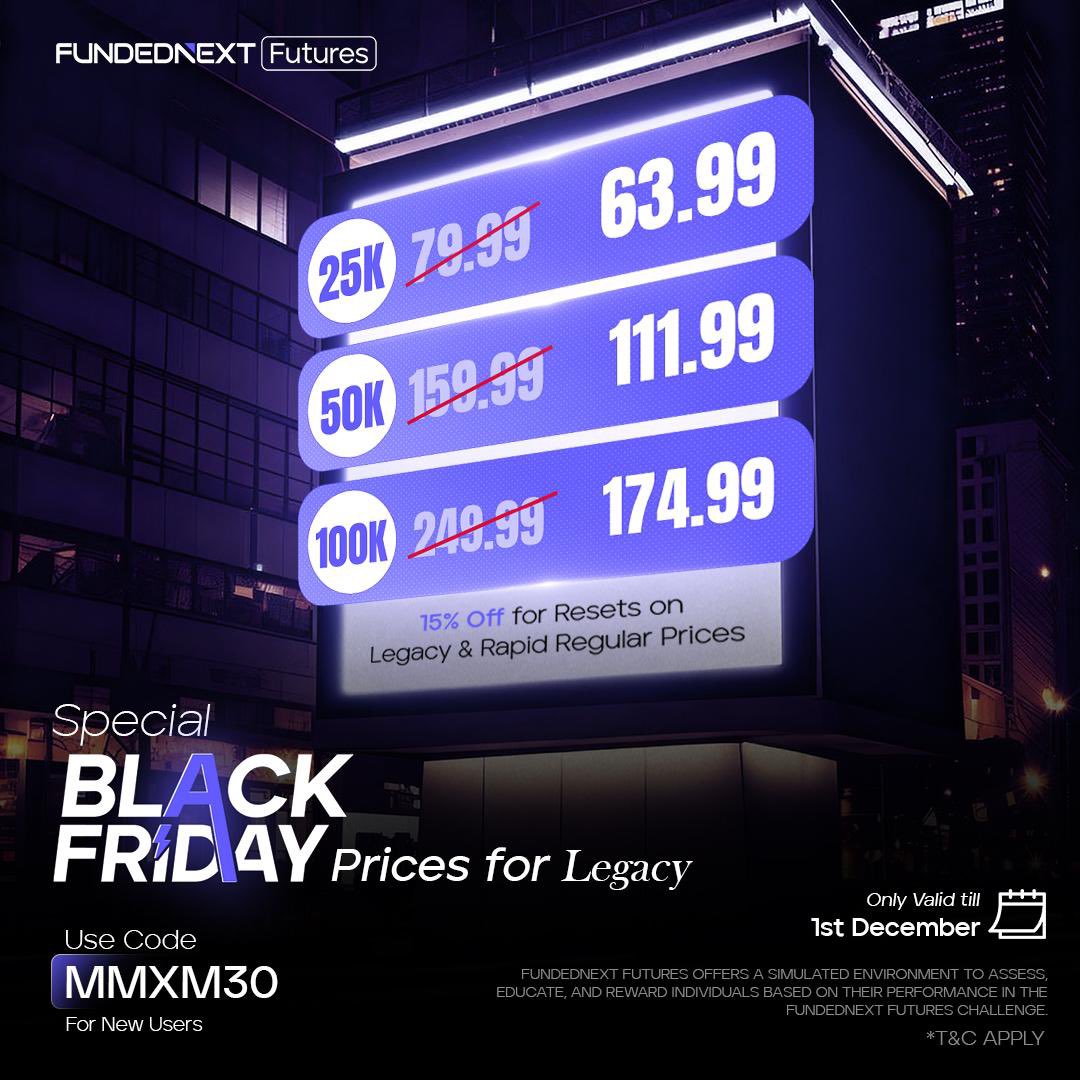 theMMXMtrader's tweet image. As Topstep goes down again, FundedNext futures stays strong.

Lots of my students recieve payouts from them consistently with no problems.

Black Friday 30% Discount!

Use code: MMXM30

👉 Fundednext.com/?fpr=mmxm