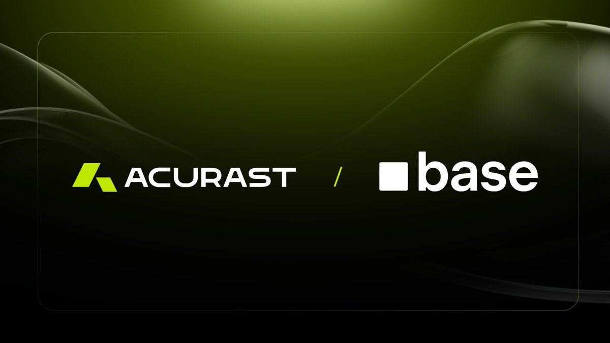 We’re thrilled to announce that Acurast just finished its official integration with Base.

Welcome to the <a href="/base/">Base</a> community!

Bringing Acurast to <a href="/base/">Base</a> is a major step in expanding our ecosystem.

From day 1 of the mainnet launch, token holders will be able to seamlessly move ACU