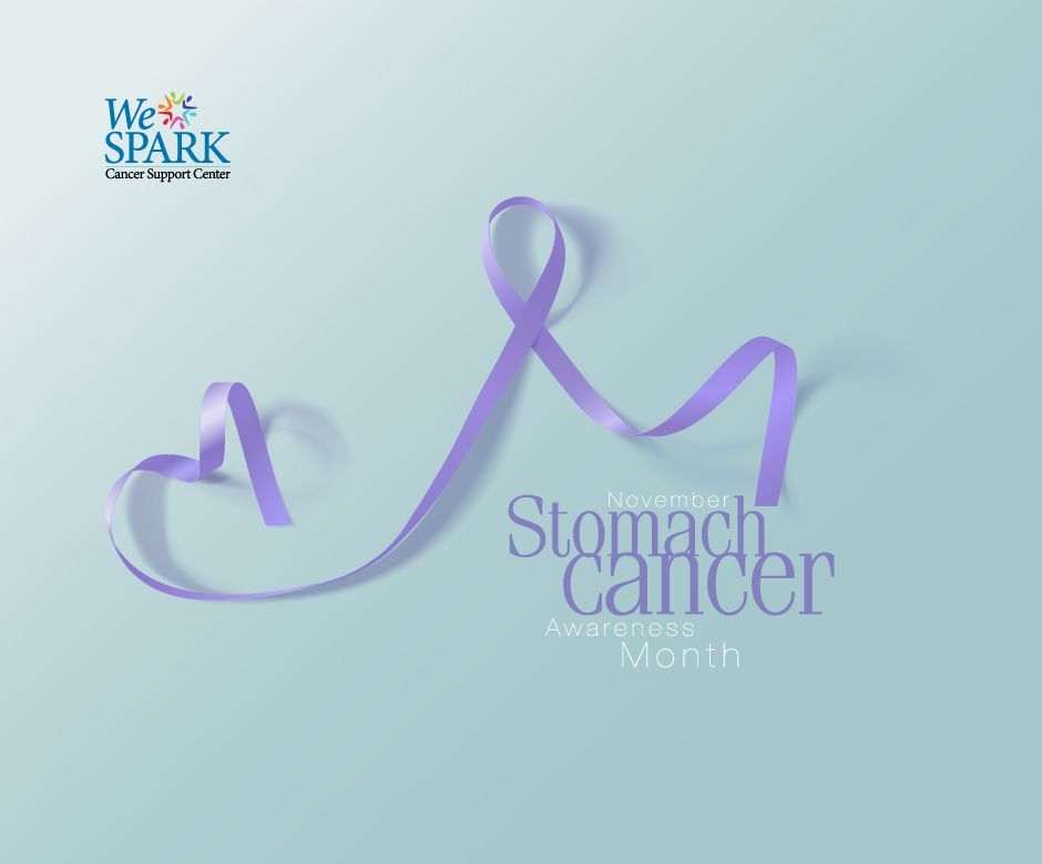 weSPARKsupport's tweet image. November is #StomachCancerAwarenessMonth, a time to shine a light on the fifth most common cancer worldwide. At WeSPARK, we’re here for anyone touched by stomach cancer. 
#WeSPARK #cancersupport #stomachcancerawareness #cancersucks #stomachcancer