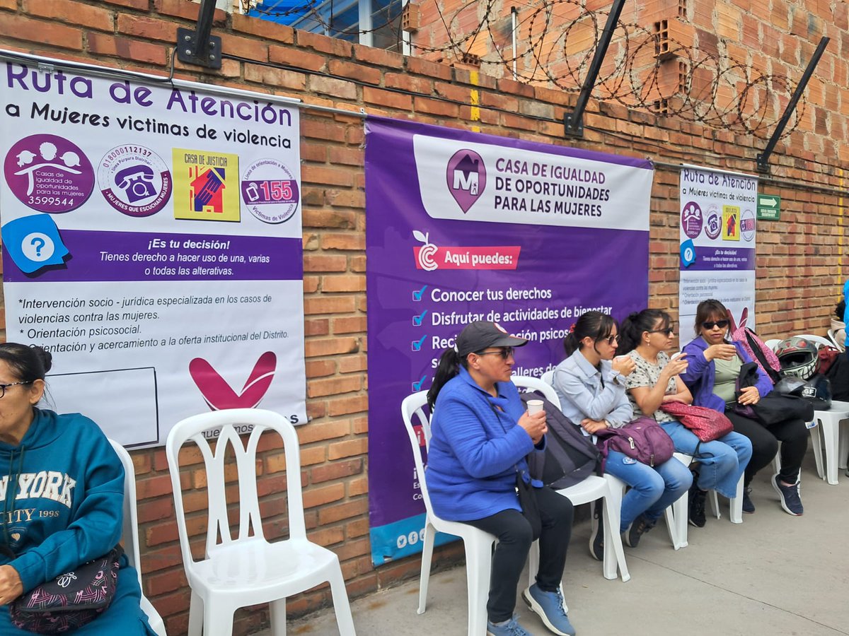 secredistmujer's tweet image. #AEstaHora conmemoramos el #25N en Ciudad Bolívar con la inauguración de la nueva sede de la Casa de Igualdad de Oportunidades #CIOM de esa localidad. Más grande, espaciosa y ubicada para llegar con servicios a cada vez más mujeres en el territorio.

#PrevenirEsLaClave
