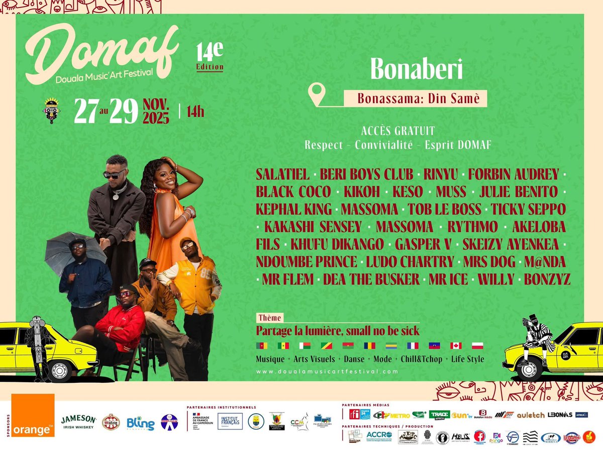 MAP237's tweet image. Qui veut exposer au #Domaf à Bonaberi ?
On offre une réduction à 10 personnes 🥳

Prix initial 40k
Nouveau prix : 10k 
Ps: 10 places uniquement 

RT 🇨🇲