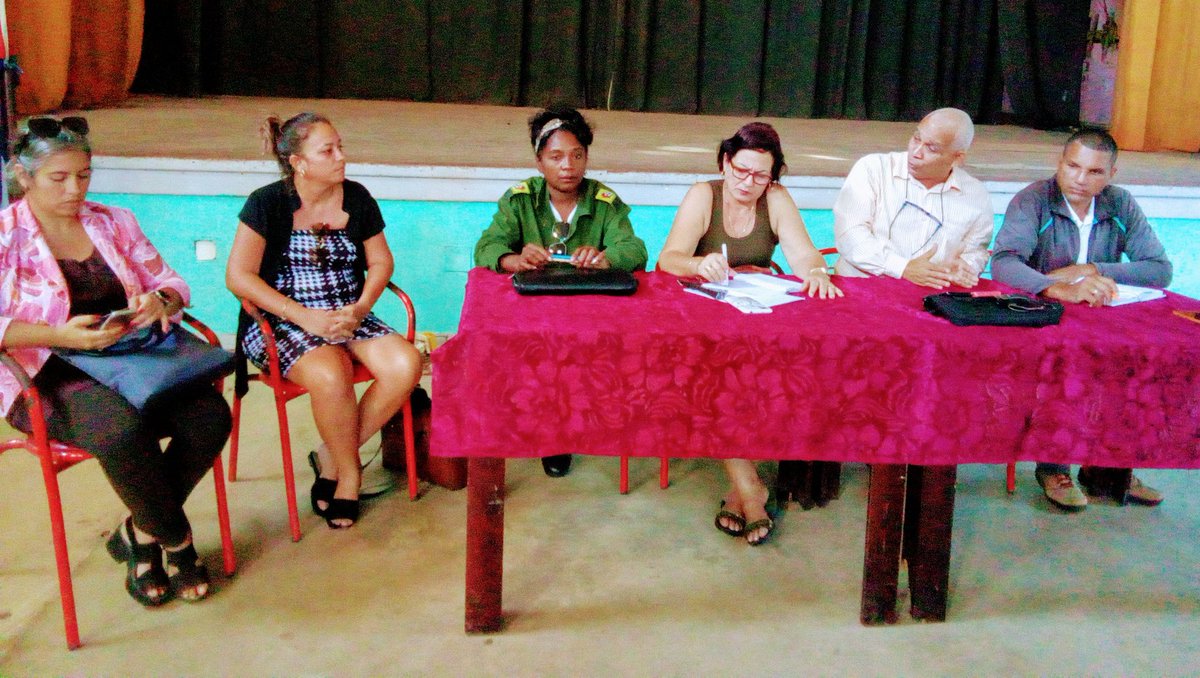 Asamblea Municipal OPP Pedro Betancourt tweet media