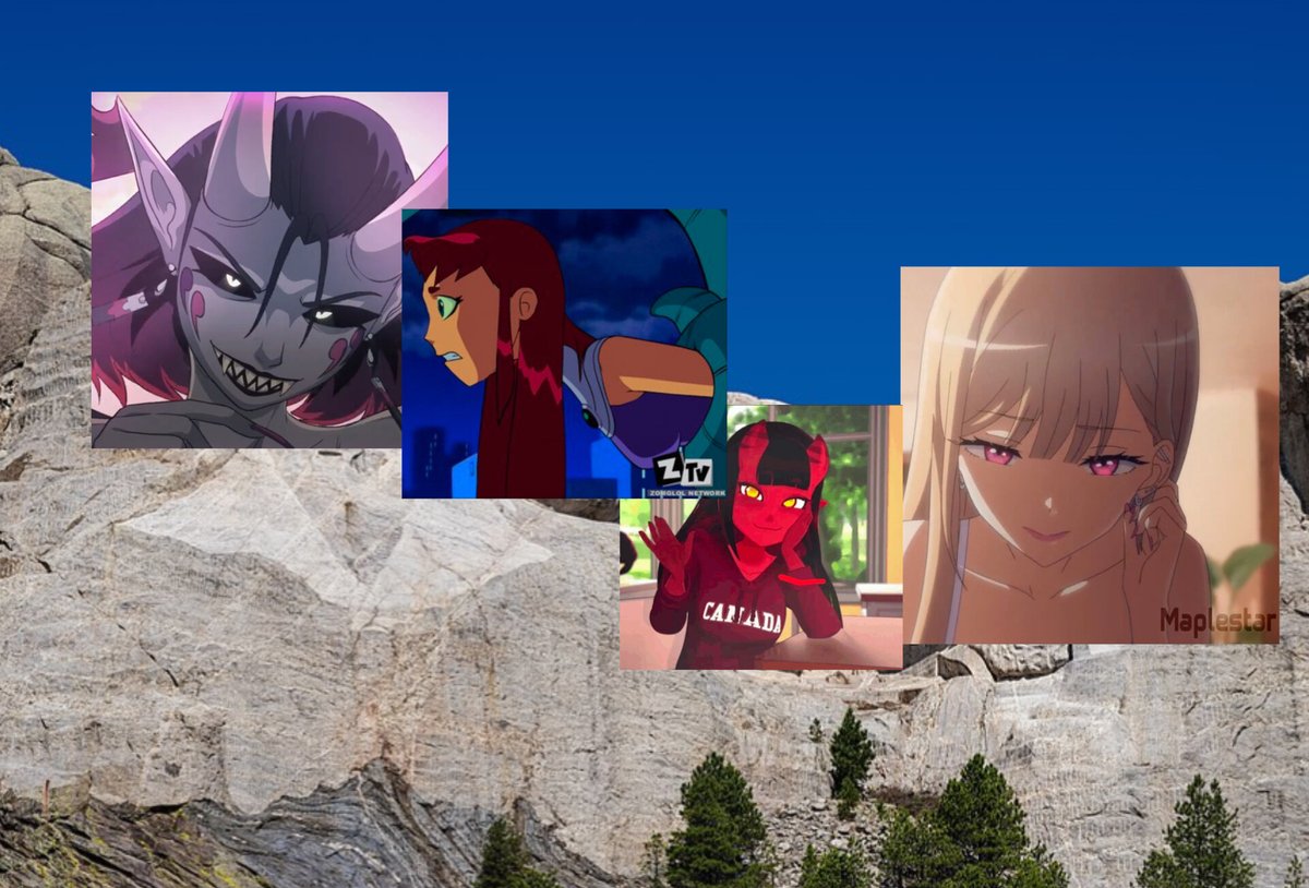 This is my animation mount rushmore