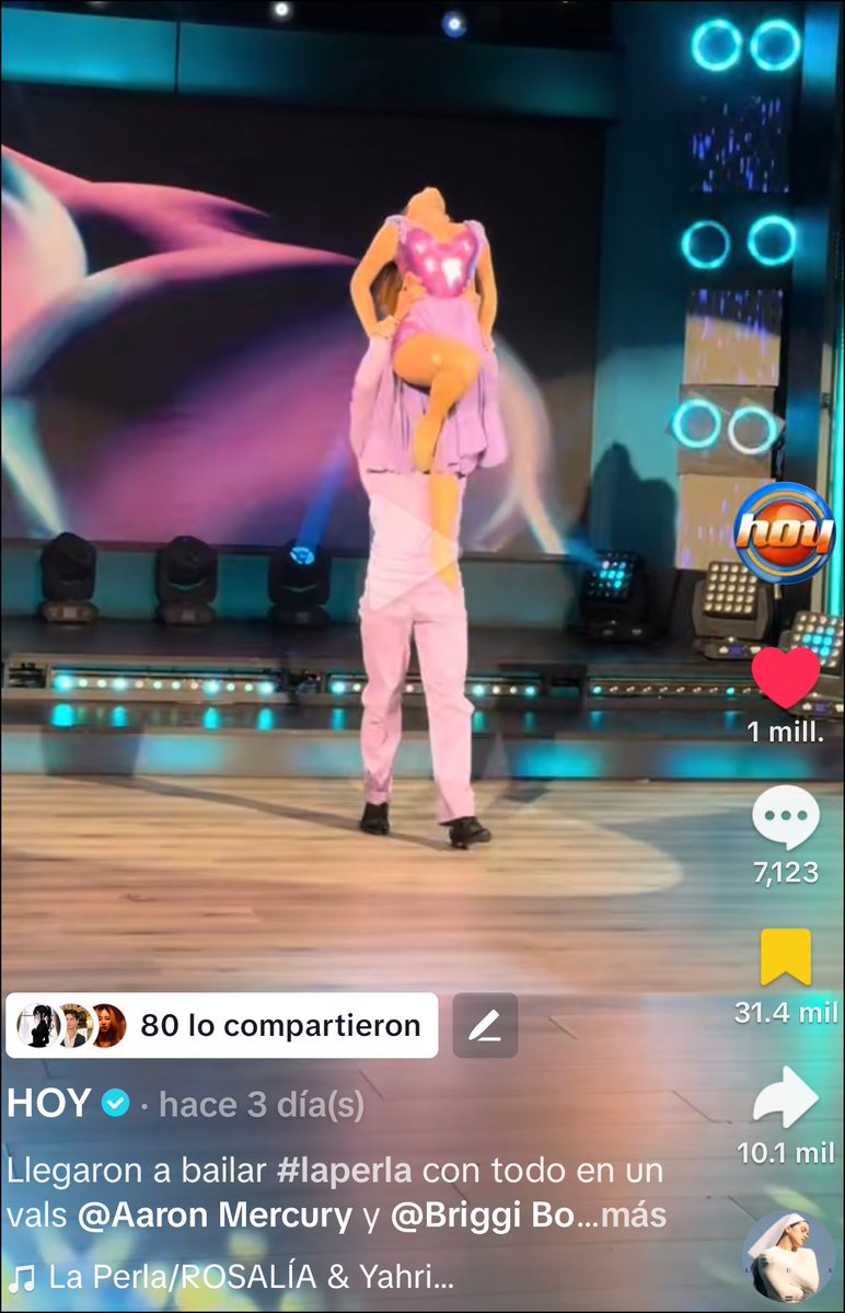 Mariana88224152's tweet image. BRIGITTE BAILA EN LEBEH