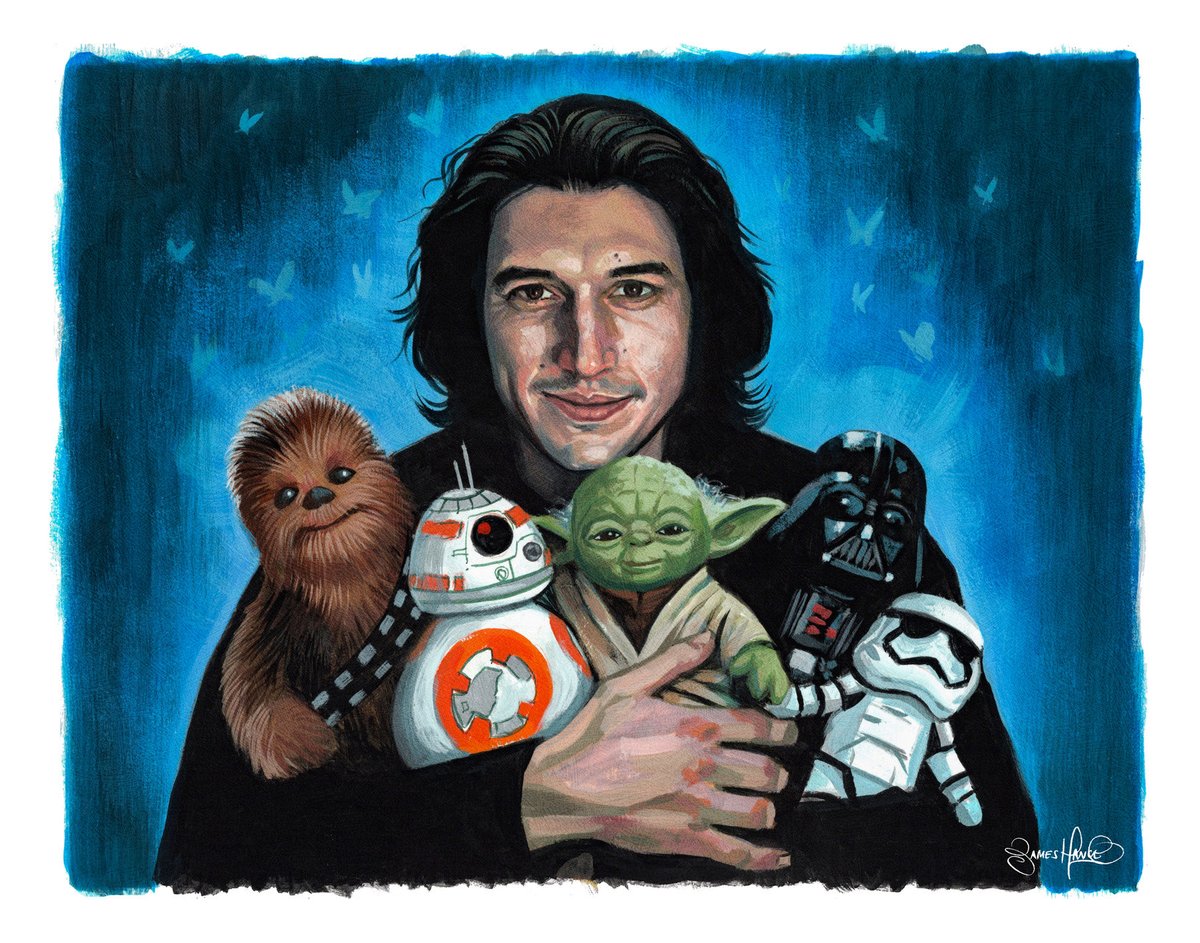BD_Neagle_'s tweet image. So I have a few of the James Hance Prints 2,4–9 they are signed &amp;amp; numbered James has given me permission to sell them for charity at 50$ a piece. Please @ me or send dm to get one. First come first serve. #TheHuntForBenSolo #ToysForTots Also don’t worry about shipping it’s on me