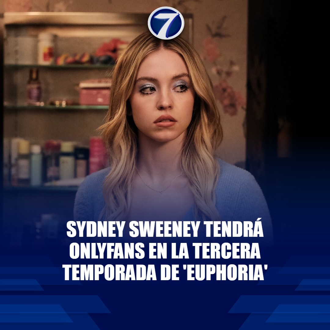 Noti7Guatemala's tweet image. Sydney Sweeney incorporará OnlyFans en su trama de #Euphoria 😨➡ bit.ly/4ro3c9z