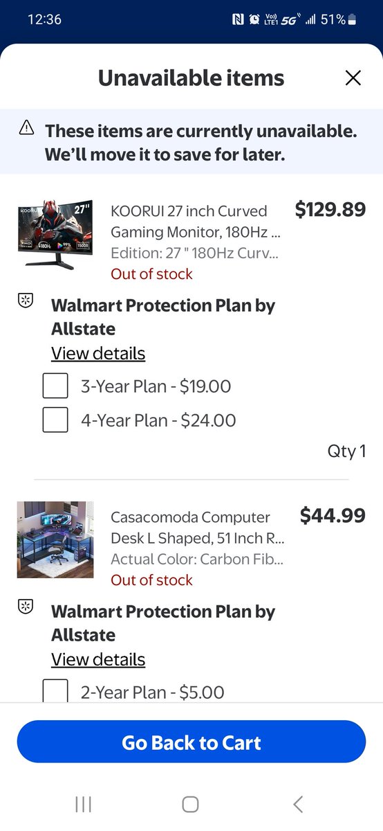 So <a href="/Walmart/">Walmart</a> what is the point of having items on the site when they are all out of stock. Everything I place on the cart and try to check out is always put of stock...