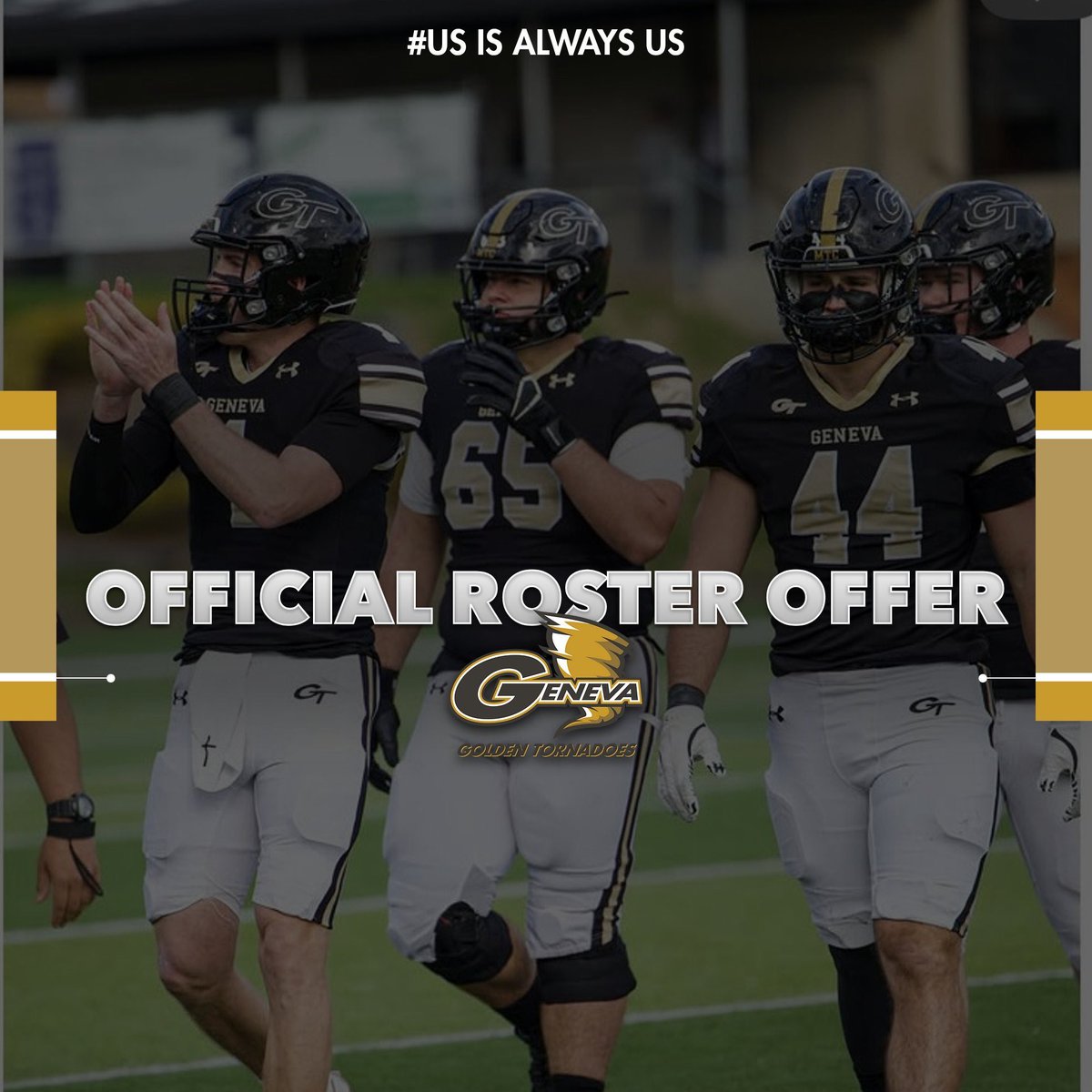 Nick_laskey26's tweet photo. After a great conversation with @CDomhenderson I am grateful to have received a roster spot offer from Geneva College. @ptwarriorfb @RushPedder https://t.co/yS2ybsk4N3