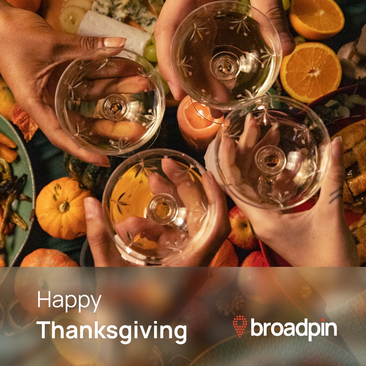 Project_Experts's tweet image. Happy Thanksgiving from Broadpin!

Today, we’re especially grateful for our incredible employees, our loyal customers, and the communities we’re proud to live and work in.

#Thanksgiving #Oracle #DigitalTransformation #CompanyCulture