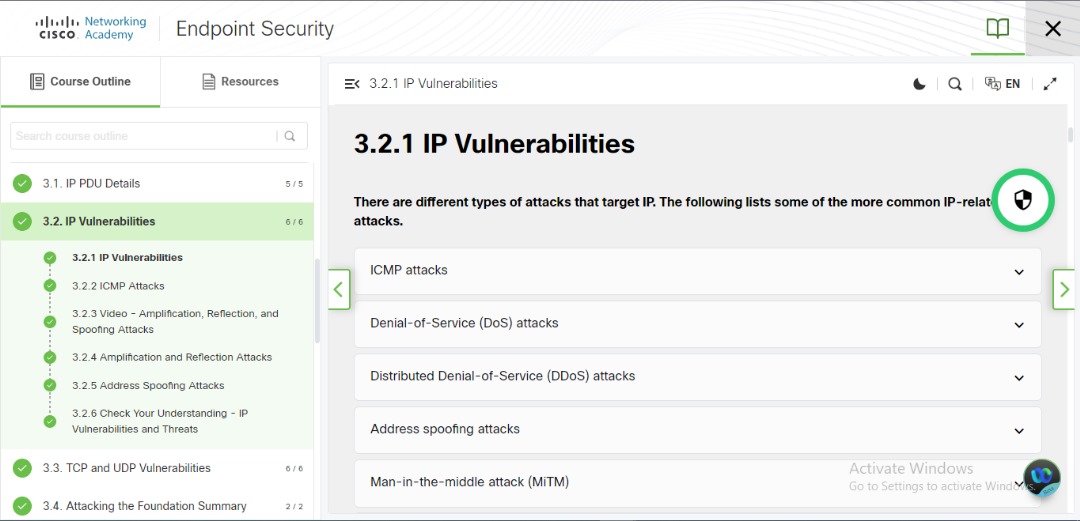3mm3rald's tweet image. #Day62ofcybersecurity

Today, I started module 3, I learned about &quot;attacking the foundation&quot; I learned about IP PDU Details, IP vulnerabilities, TCP and UDP vulnerabilities.

@ireteeh @_DeejustDee @4osp3l