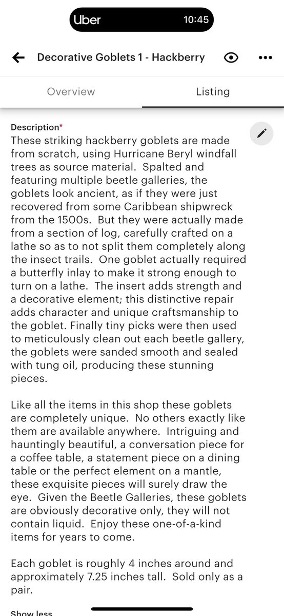 FriendsWoodCrft's tweet image. Just dropped some decorative goblets in my shop!  Check them out here: friendswoodcraft.etsy.com/listing/441188… #recovery #reuse #salvaged #windfalls #upcycle #quirky #Etsy #smallbuisiness #woodart #woodwork #woodcraft #unique