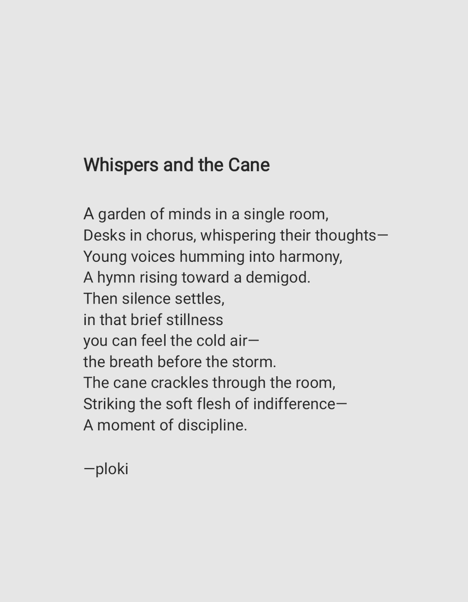 p__loki's tweet photo. Whispers and the Cane —ploki https://t.co/YpkjOwSiHe