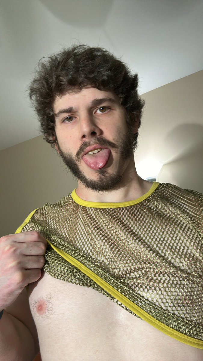 TarynError's tweet image. Felt cute might wear even less later
onlyfans.com/aaronterror and you can buy me even more see through clothes!