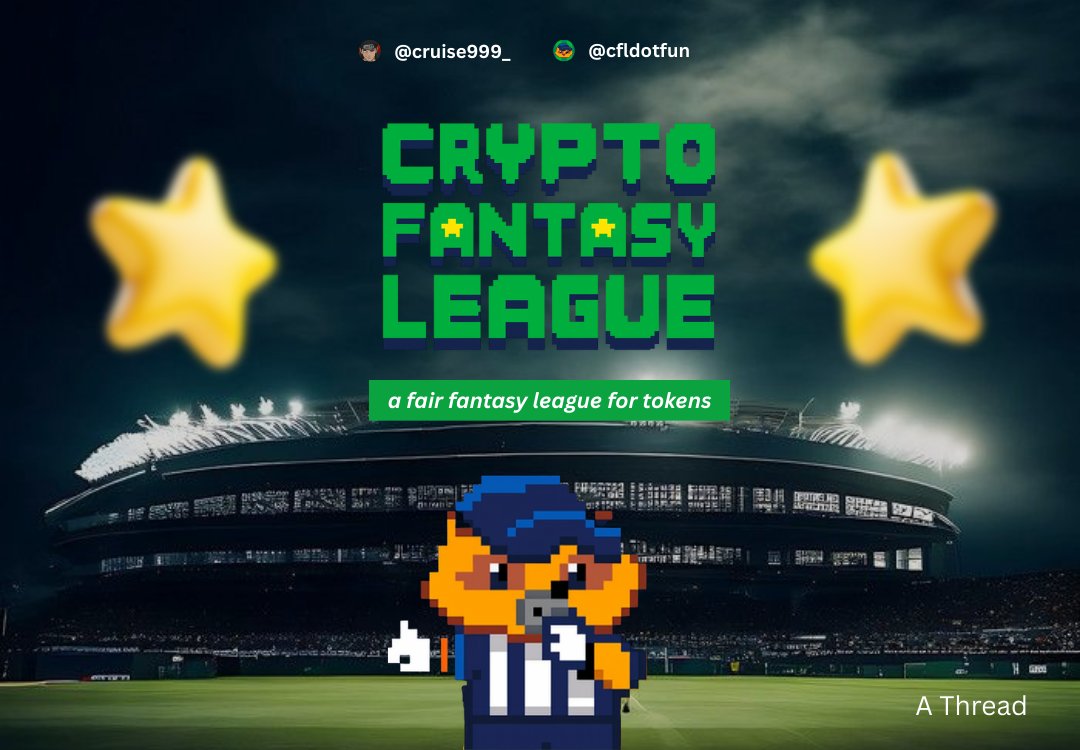 most crypto games try to distract you from the market, to pull you away from price, volatility, and reality. 

but <a href="/cfldotfun/">Crypto Fantasy League | Download on Seeker 📱</a> did something different.

it didn’t run from the market.

it turned the market into the arena itself, 
where, your ability to read chart becomes the skill