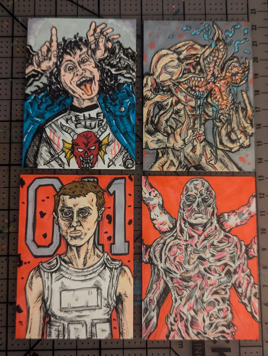 Happy Stranger Things day! Did some fun sketches!