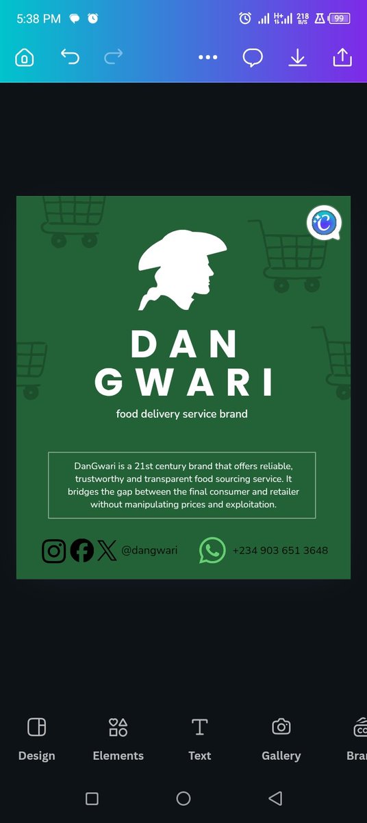 thedangwari's tweet photo. @AskMichaelTaiwo Dan Gwari, a fresh food sourcing brand that offers reliable trustworthy and transparent service. https://t.co/QqZjWiylqK