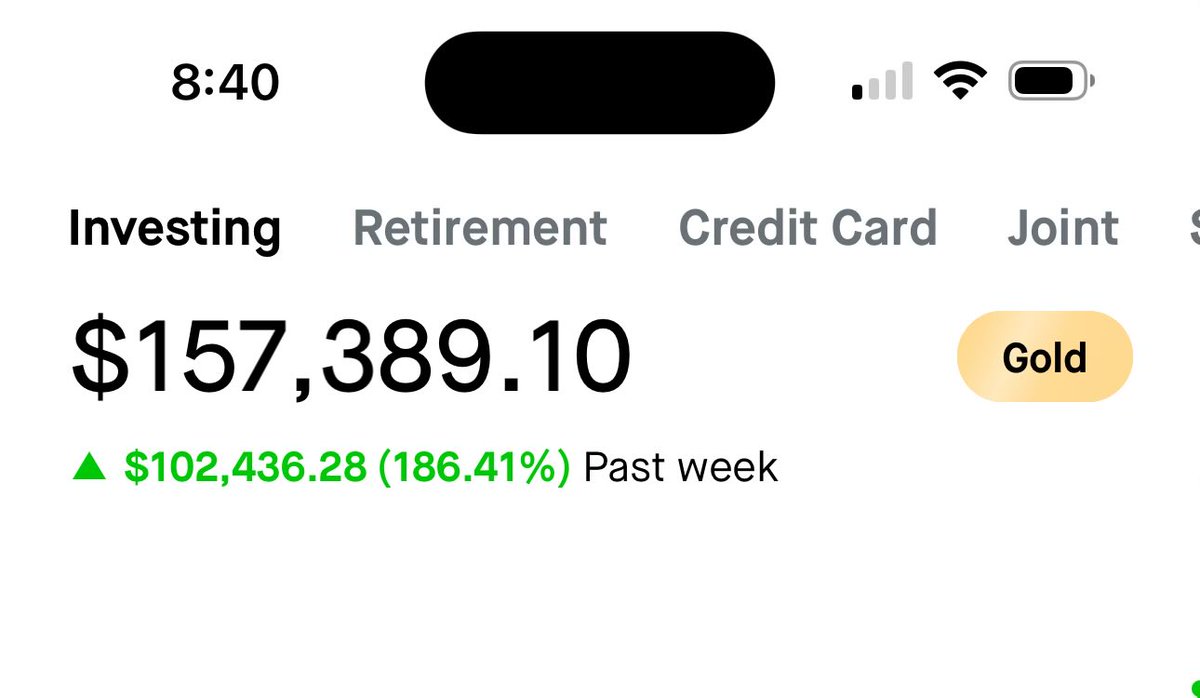 $102,000 week on options. 

GOD DID 🙏🏽