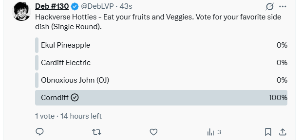 MaggedYourSelf's tweet image. shut it down deb
@CORNdiff 😚