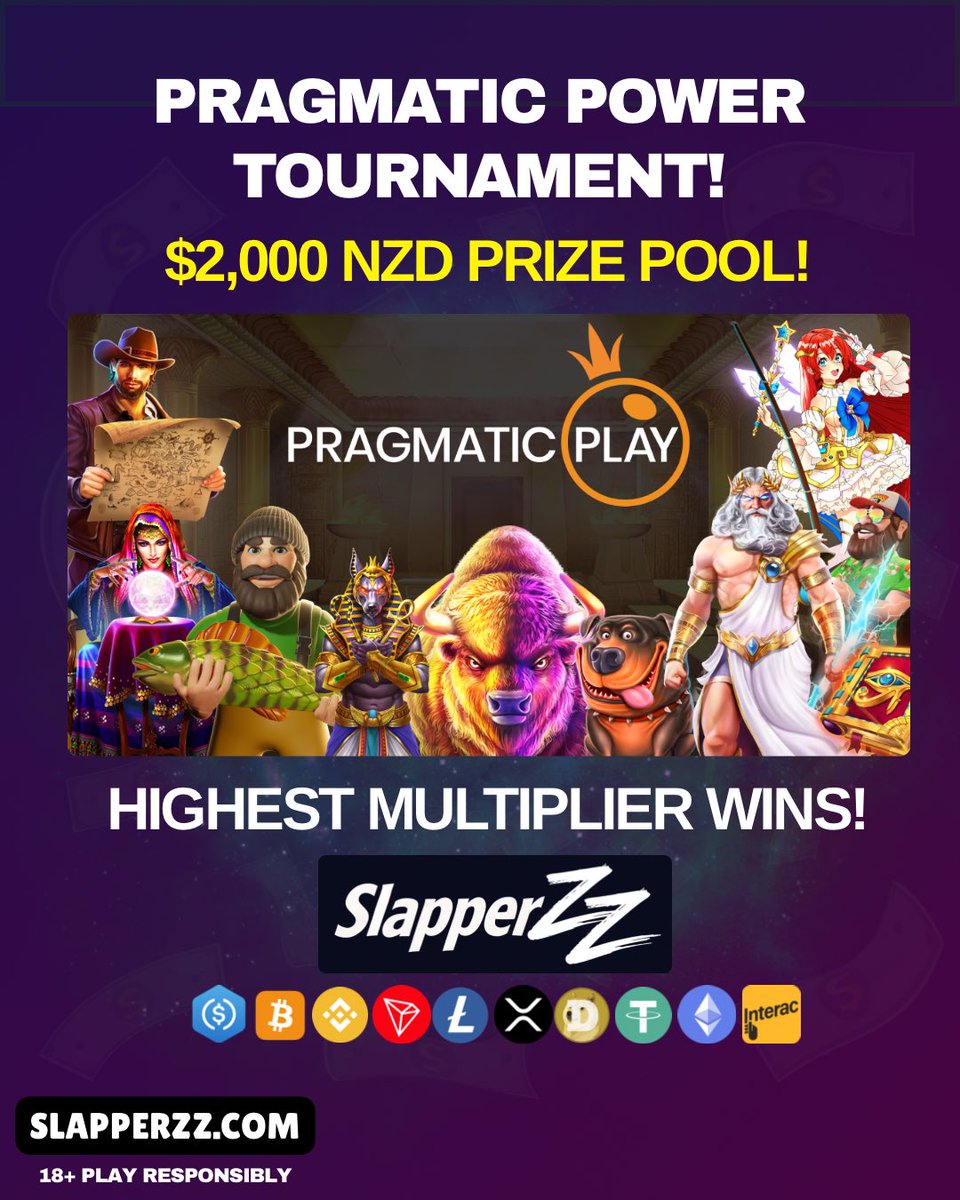 Slapperzzcom's tweet image. Slapperzz pragmatic power race is live! 

Highest multiplier wins! Top 5 paid! 

Slapperzz.com join now! 

#slapperzz #race #tournament #free #giveaway #pragmatic #casino #slots #gamble