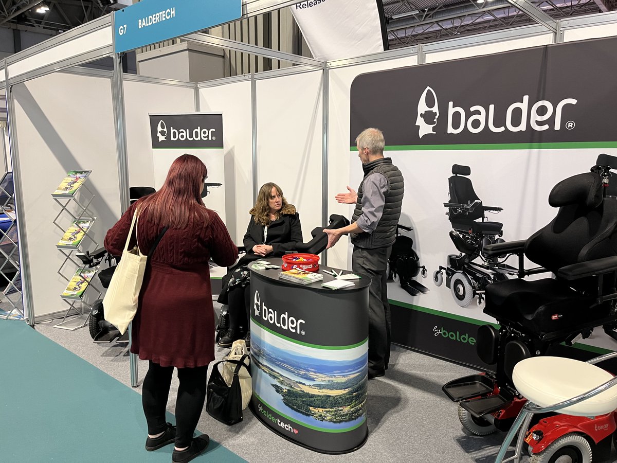Fantastic first day at the Occupational Therapy Show – Thank you to everyone who stopped by our stand 💚

See you tomorrow for day 2! ☺️

#TheOTshow #Baldertech #Powerchairs @theOTshow