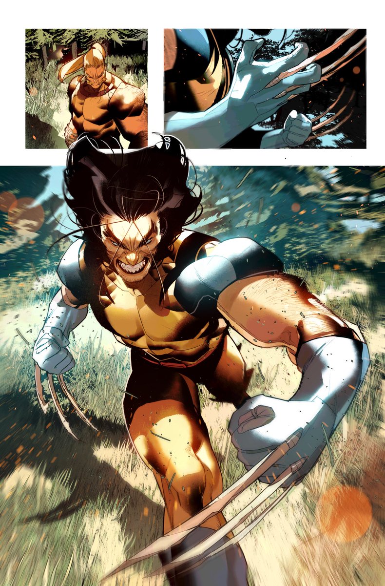 SimoneDiMeo_'s tweet image. Wolverine! 
From “X-Men of Apocalypse #1” 
For @Marvel