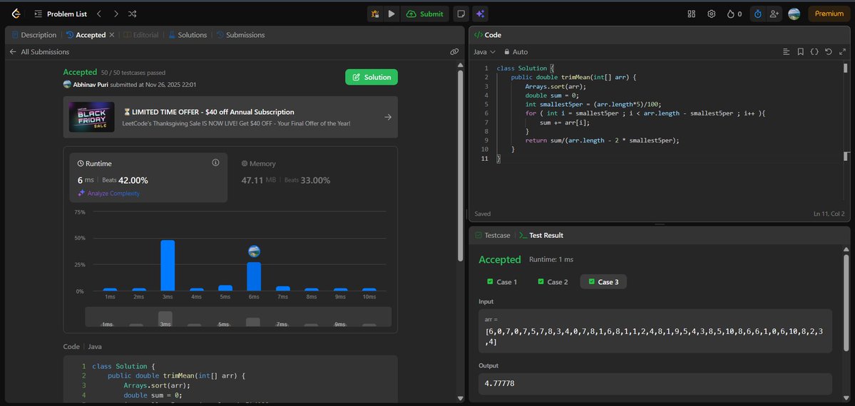 abhinavpuri_x's tweet image. Today I:
&amp;gt;Did some DSA Questions for mean and percentage in the data sets
&amp;gt;Did a log of Engg Mathematics about 80+ Questions
what I understood is it&apos;s more about the alphabets than that of numbers
&amp;gt;Tomorrow is the first exam of my end sem
#DSA #Programming #Coading #Engineering