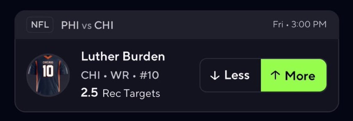 ramson2211's tweet image. 🚨PRIZEPICKS ERROR🚨

REC LINE AT 3
REC TARGET 2.5

LOCK IT IN NOW‼️‼️‼️

t.me/+_SiOp6aEWKgzN……

#Gambling𝕏 #PrizePicksNFL #Error