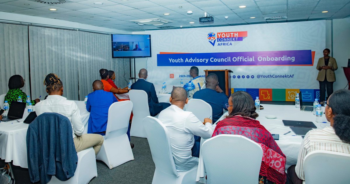 RwandaYouthArts's tweet image. Today, Minister of State @XandrineUmutoni officially opened the induction programme of the inaugural Youth Advisory Council of @YouthConnektAf, established to ensure that YouthConnekt Africa remains youth-driven and youth-focused.