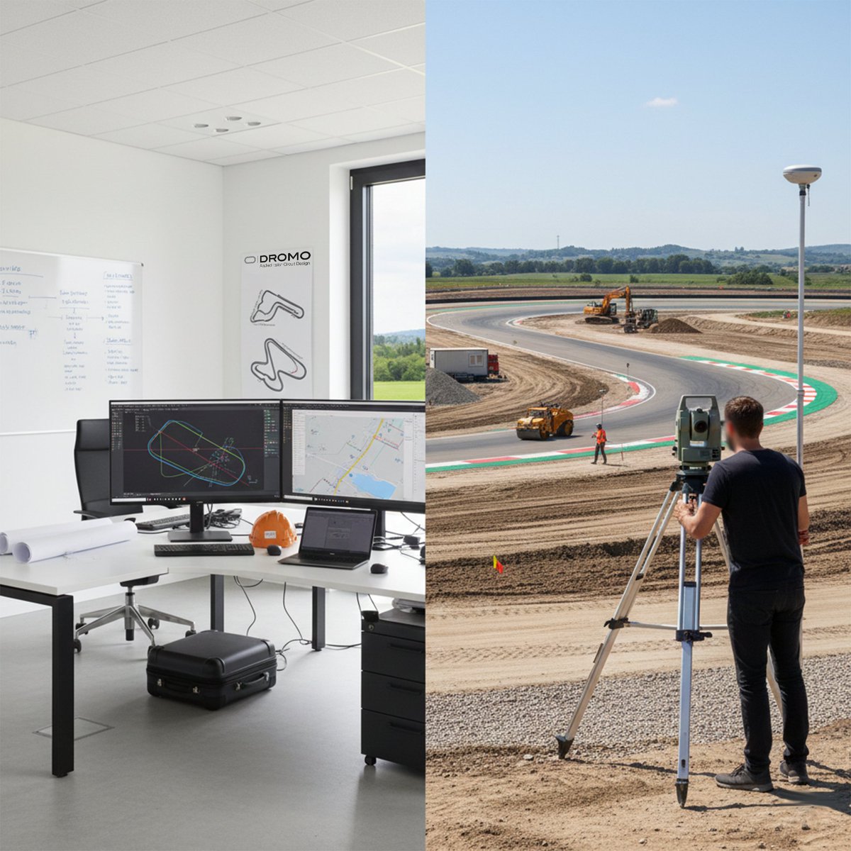 🚀 We’re hiring! Site Engineer/Surveyor – Reggio Emilia 🇮🇹. 
Join Dromo to shape F1 &amp; MotoGP circuits 🏁. Surveys on sites worldwide, AutoCAD + GIS/topography, travel often 🌍✈️. Civil Eng. degree or Surveyor diploma, English required; motorsport passion a plus. Link in bio