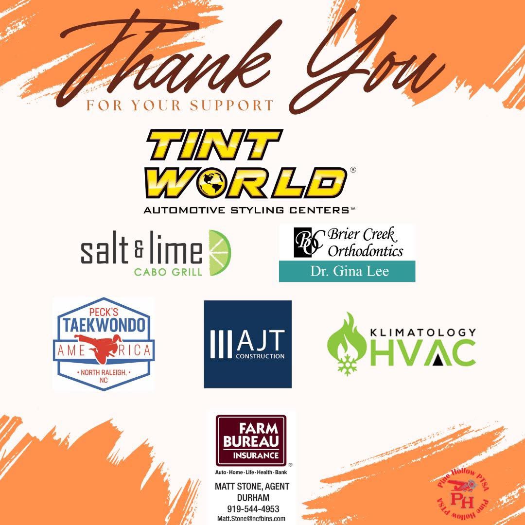PHMSPTSA's tweet image. 🍁 Happy Thanksgiving Eve! 🦃
As we pause to reflect on what we’re grateful for, our PTSA would like to extend a heartfelt THANK YOU to our incredible sponsors who support our students, staff, and school community all year long. Thank you so much!