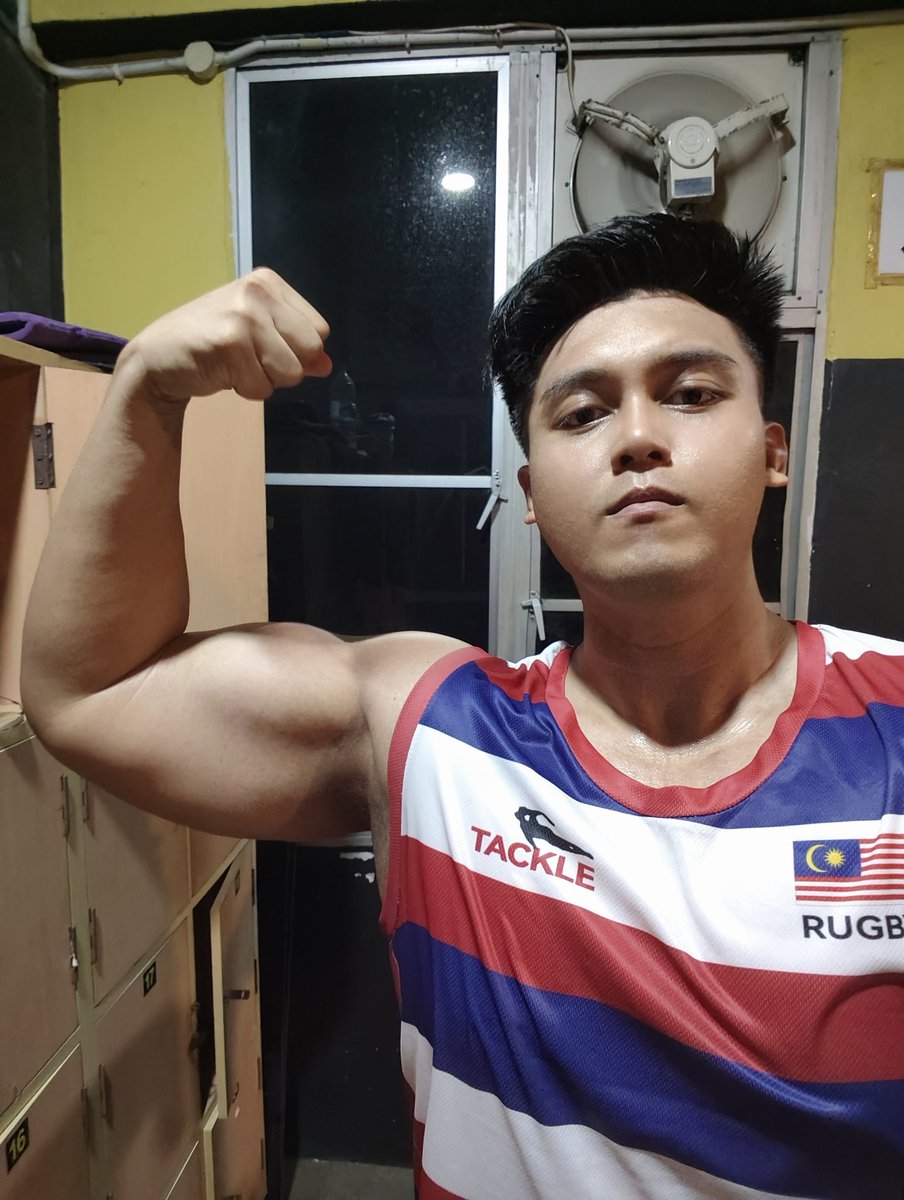 Arms day today. Siapa nak tumpang berpaut?