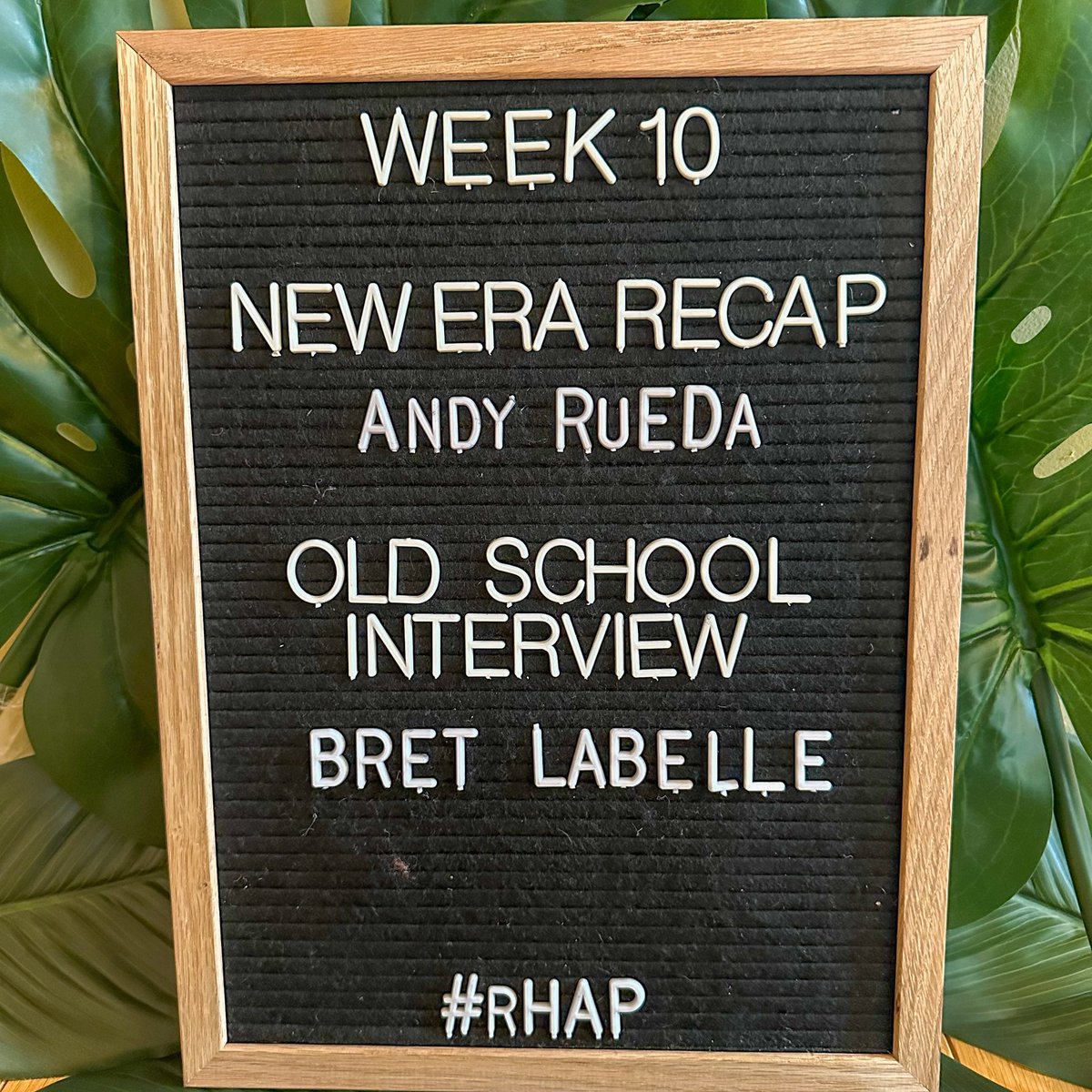 week 10 on #RHAP