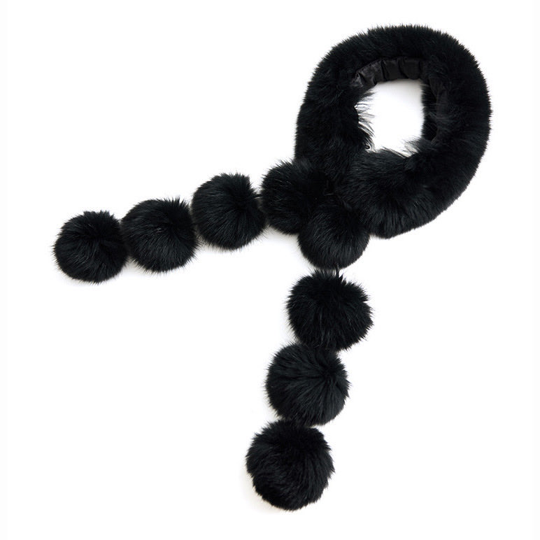 DAYMISFURRY's tweet photo. This fox fur pompom scarf features a unique pompom design for a chic, playful touch. #ootd #fur #scarf #furscarf #womenswear #womenfashion #womenstyle #ladyfashion #ladystyle #outfits #outwear #foxfur #foxfurscarf #accessory #fashionscarf #fashionaccessory #realfurscarf #furry https://t.co/nXeof5dWwA