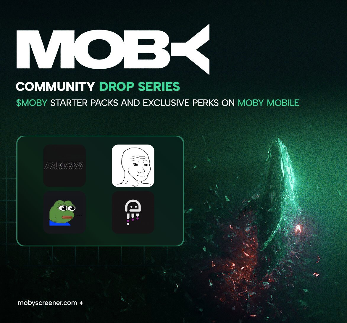 Community Drop: $Fartcoin, $Wojak, $PFP and Mavrix NFT Collection

We want to make sure you are ready to go on the app best positioned to help you win - Moby Mobile.

If you hold <a href="/FartCoinOfSOL/">Fartcoin💨</a>, @wojakonx, <a href="/pumpfun_pepe/">Pumpfun Pepe (PFP)</a> or <a href="/JellyCoNFT/">Jelly Co</a> - you are eligible to claim a unique airdrop