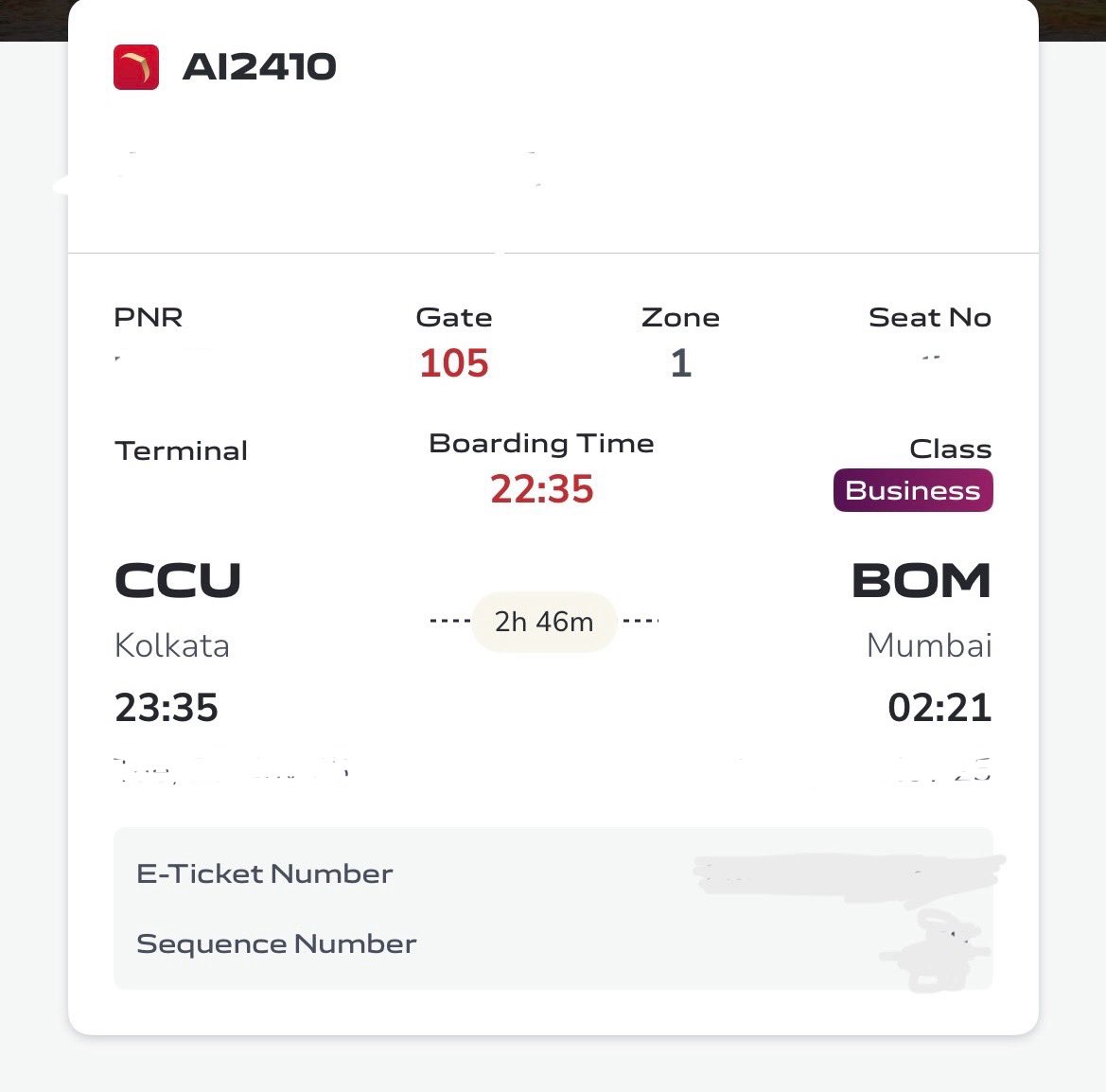 gurumilespoints's tweet image. Guess what? 

The flight I upgraded to Premium Eco by paying 1.8k got auto upgraded to Business 😌 

Full paisa vasool. The base Eco flight was already free using EPM points.