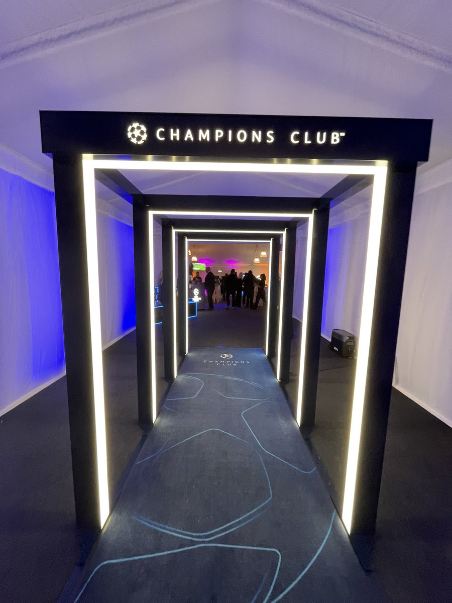 Thanks <a href="/qatarairways/">Qatar Airways</a> #championsleague