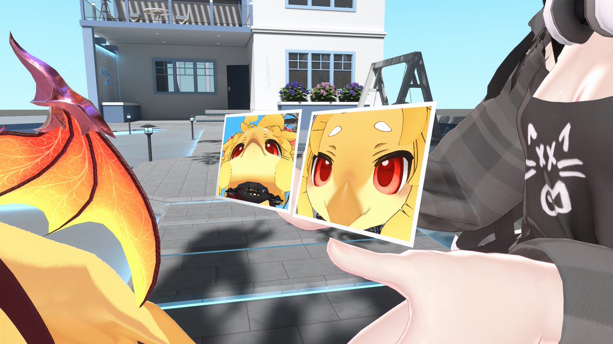 今日のいいんちょーその1
・AIの便利さを勉強した
・ドアップいいんちょーと見下しいいんちょー
みんなでチルするの楽しいね
 #VRChat